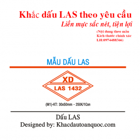 Khắc dấu LAS có nội dung theo yêu cầu